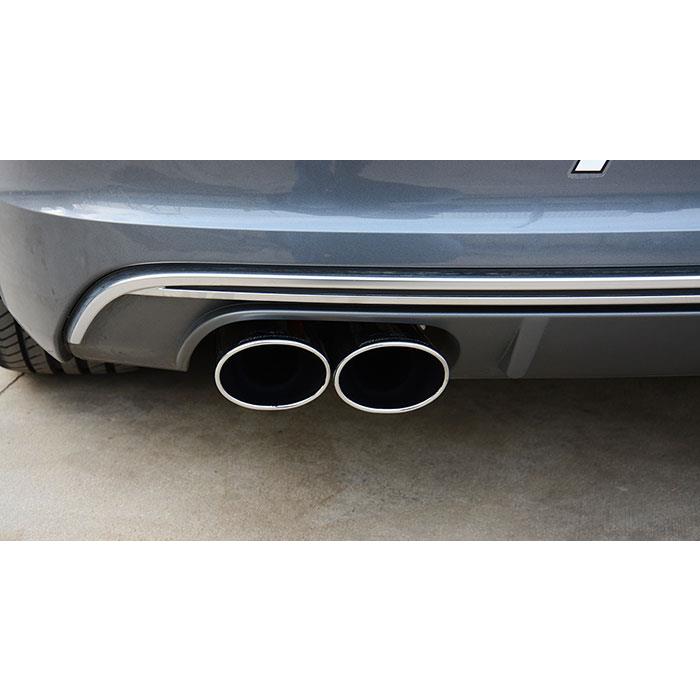 AUDI A3 8V Cabrio 1.4 TSI (150 Hp) 2014 Endpipe kit 100x75 Right + 100x75 Left