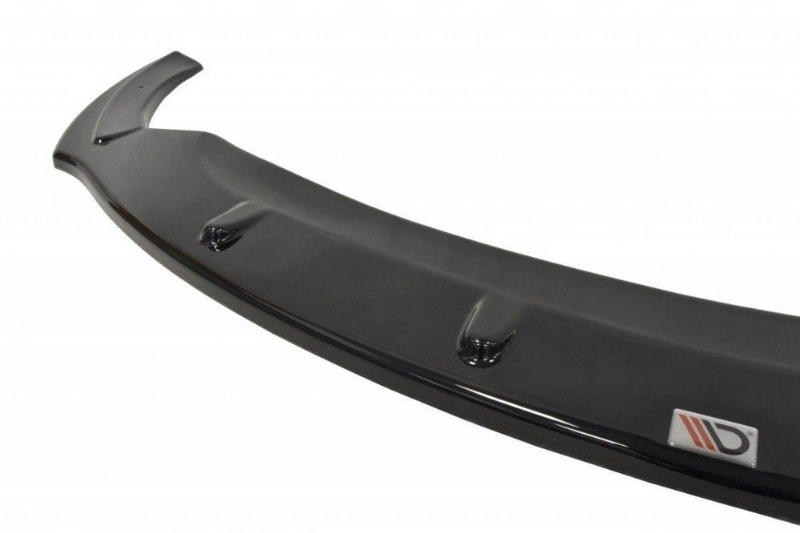 Voorspoiler passend voor Seat Ibiza 6J 2008-2012 ABS Glans Zwart