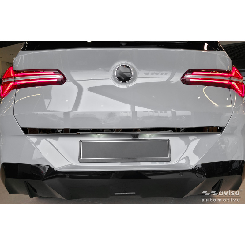 Avisa Black Chrome Stainless Steel Tailgate Trim  BMW X3 (G45) 2024- excl. M-Sport