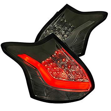 Ford Focus III 11-14 LED Taillights 5-Door Smoke