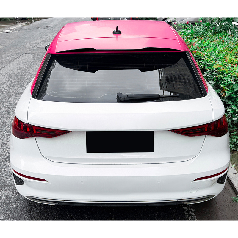 Roof spoiler (Spoiler Cap)  Audi A3 (8Y) Sportback 2020-2024 & FL 2025- (ABS Glossy Black)