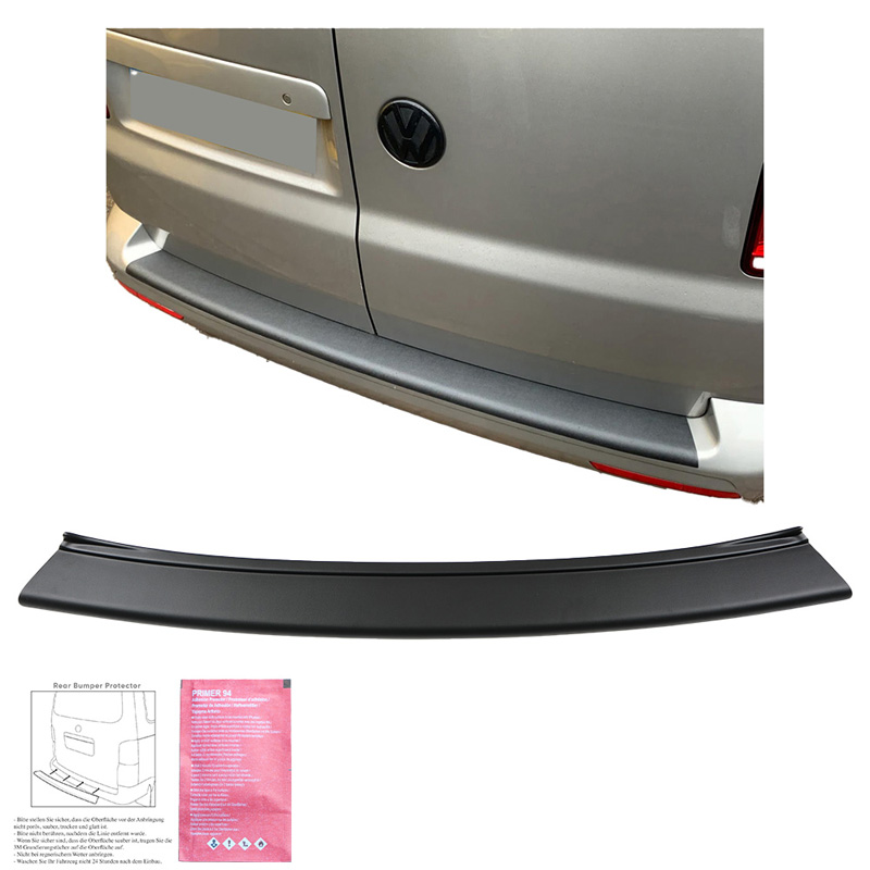 Rear Bumper Protector  Volkswagen Transporter T5.1 2010-2015 - Matt black