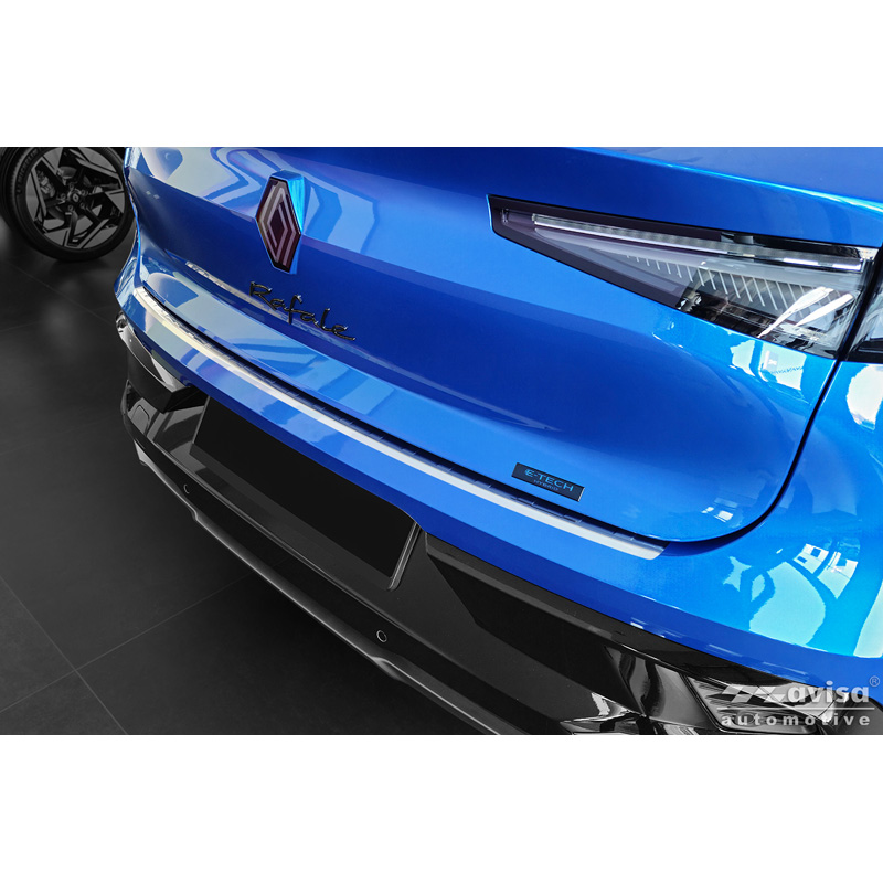 Stainless Steel Rear bumper protector  Renault Rafale 2023- 'Ribs'