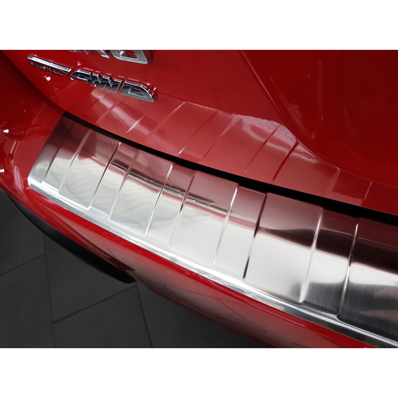 Stainless Steel Rear bumper protector  Subaru XV II 2017- 'Ribs'