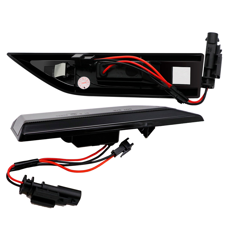 Set LED Side Indicators  Volkswagen Caddy IV 2015-2020 - Smoke - incl. Dynamic Running Light