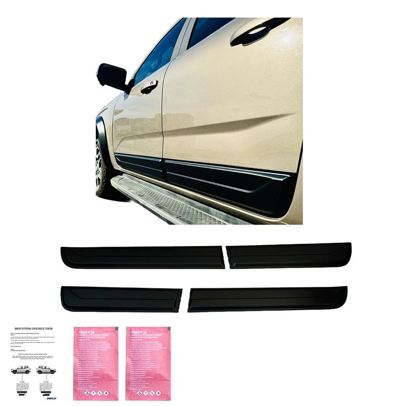 Body Cladding  Volkswagen Amarok MK2 2022- - Matt black