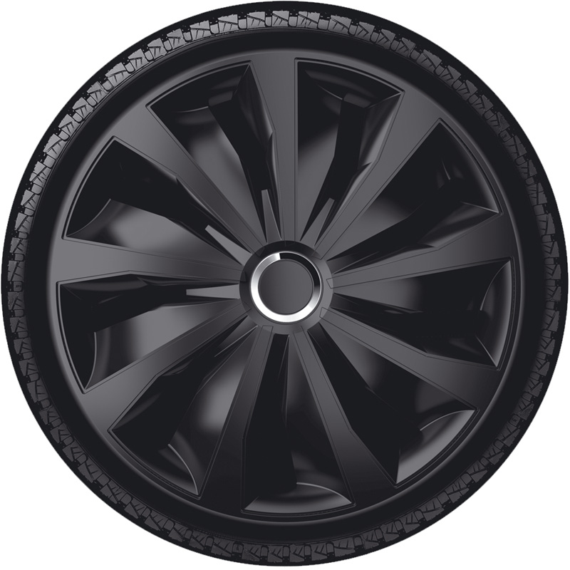 Set wheel covers Grip Pro 15-inch black