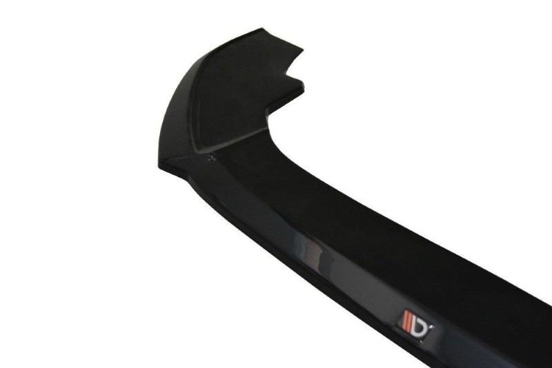 Voorspoiler passend voor Audi S6 / A6 S-Line C7 FL V.1 Glanzend Zwart