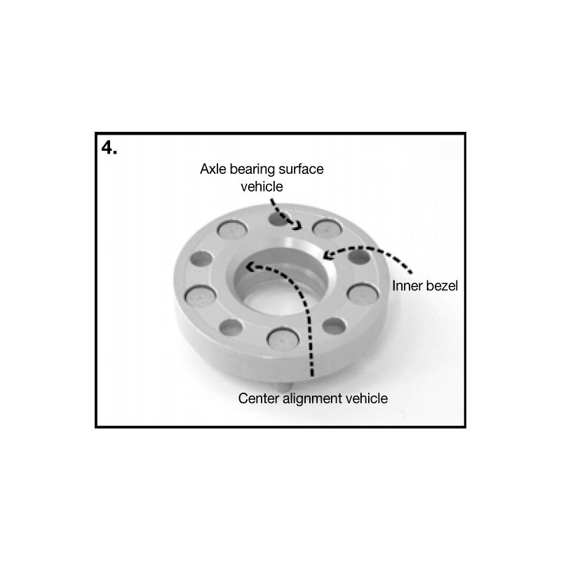H&R DRM-System Wheelspacers 22mm 5x120 - Hub 64,0mm - Bolt size M14x1,5 -  Honda