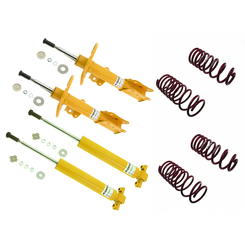 KONI Sport Kit  Ford Mustang Coupé/Convertible 4-Cylinder V6/V8/Ecoboost (excl. GT350/GT350R/MagneRide) 2009-2018 - 25/25mm (1140-8779-1)