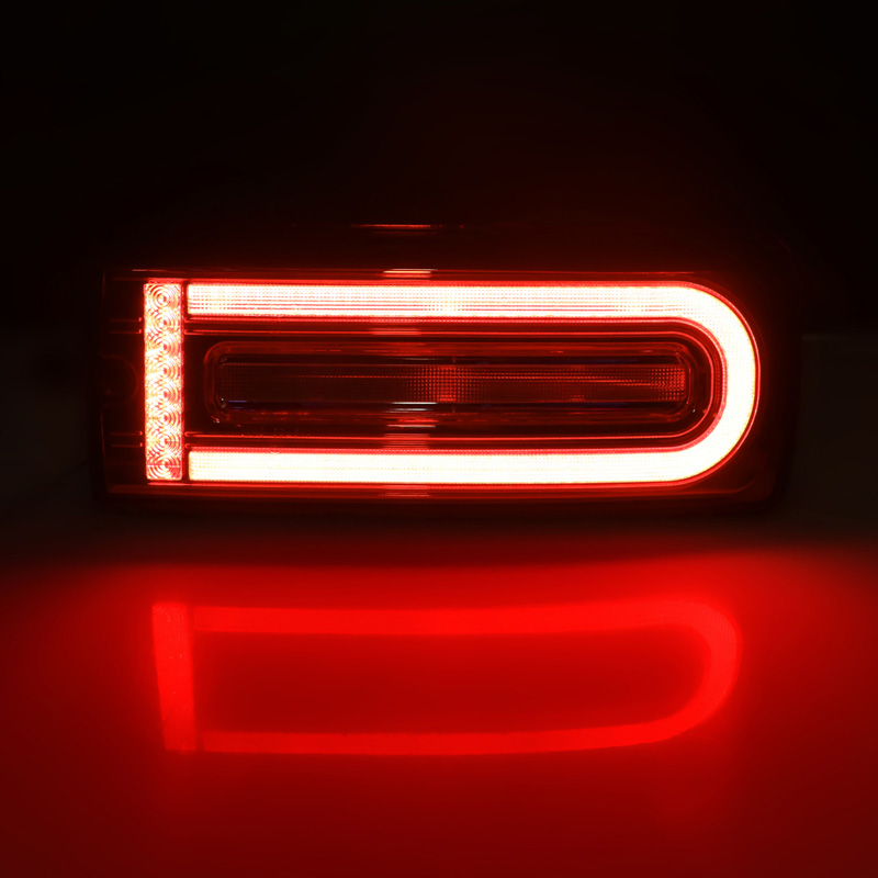 Set LED Tail Lights  Mercedes G-Class W463 G500/G550/G55/G63 AMG 1999-2018 - Red/Clear - incl. Dynamic Running Light