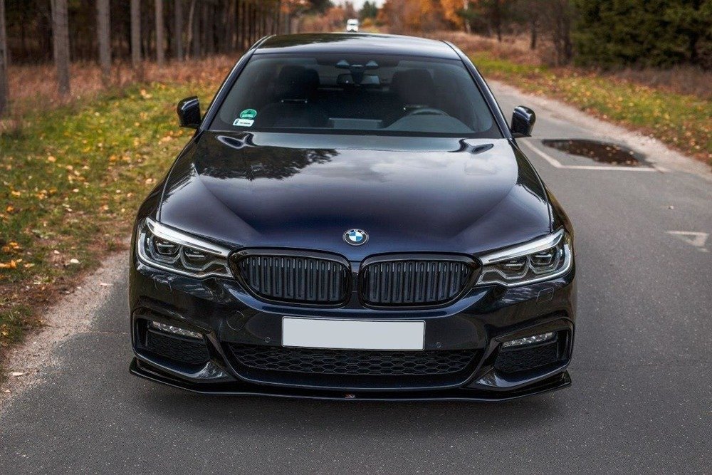 Voorspoiler passend voor BMW G30/G31 M-Pakket V2 Gloss Black