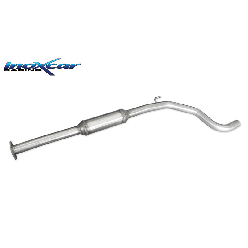 100% Inox Mid silencer  Fiat Punto EVO 1.4T MultiAir 165hp 2010- Ø60mm