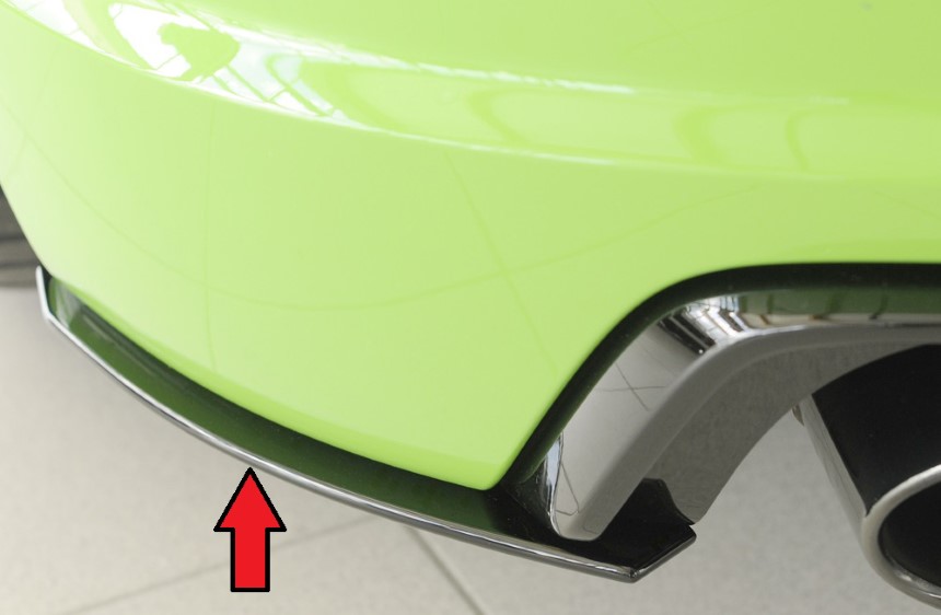 Achter-Zijskirts passend voor Audi TT RS 8J1-FV/8S 16-18 ABS Rieger (Set)