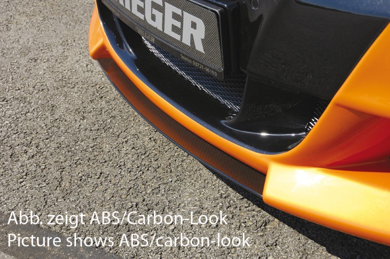 Voorspoiler en Frontbumper BMW E92 Coupe 09.06- met pdc Rieger