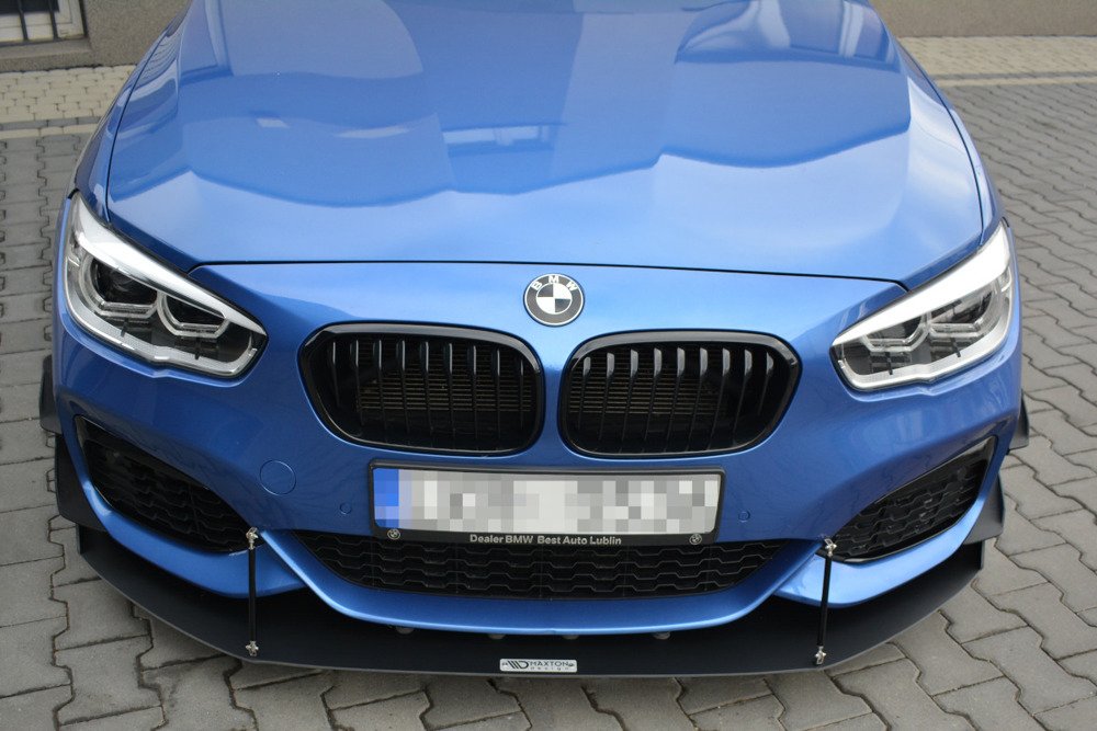 Voorspoiler Diffuser passend voor BMW 1-Serie F20/F21 Facelift M-Power V2