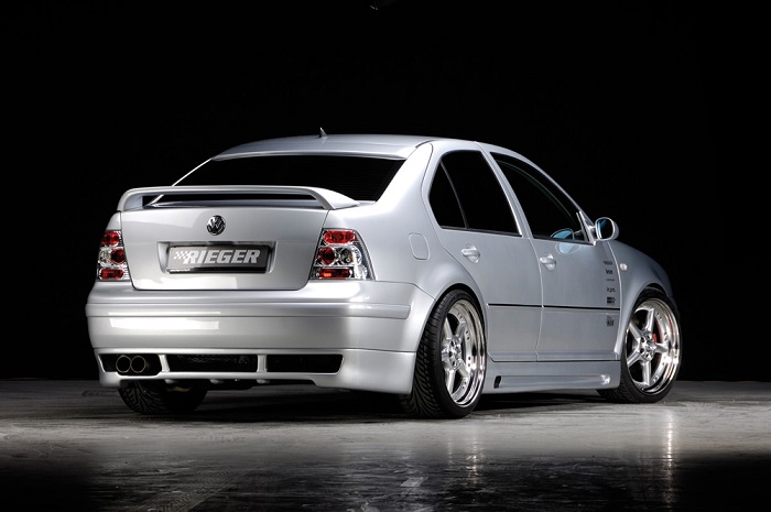 Sideskirts VW Bora Rieger with uitsnede