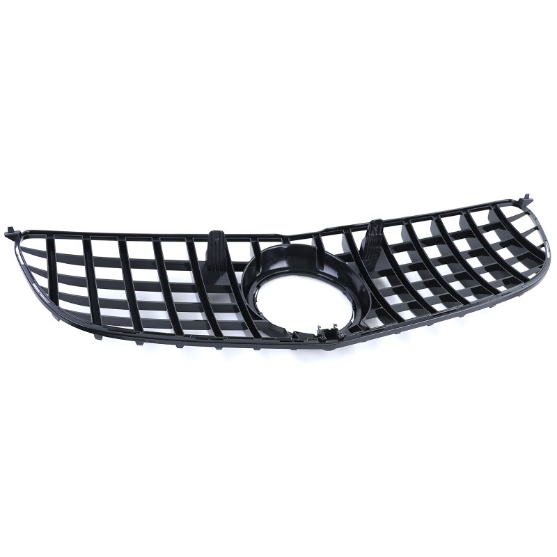 Grill passend voor Mercedes GLS X166 Facelift 15-19 Zwart/Chroom