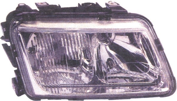 Koplamp rechts AUDI A3 96-00 HELLA H7+H1