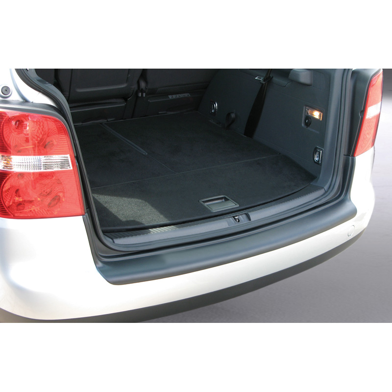 ABS Rear bumper protector  Volkswagen Touran 2003-2010 Black