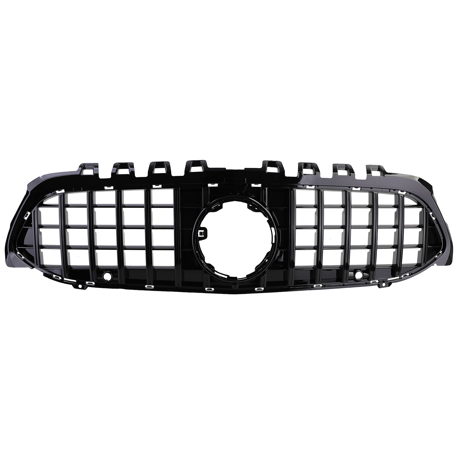 Grill passend voor Mercedes A klasse W177 GT-Look met Camera Zwart