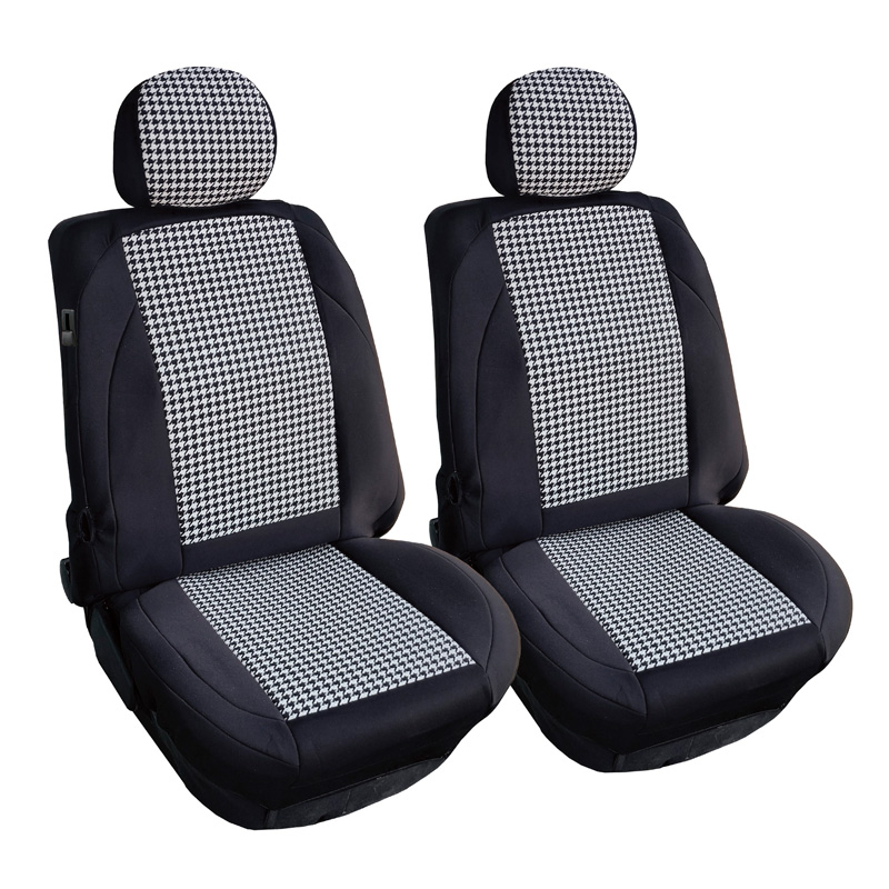 Simoni Racing Seat Cover Set Type K - Pied de Poule - 2 pieces for Front Seats
