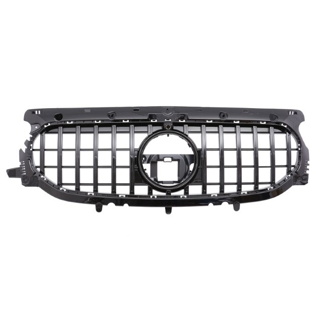 Grill passend voor Mercedes GLA H247 GT Look Glans Zwart
