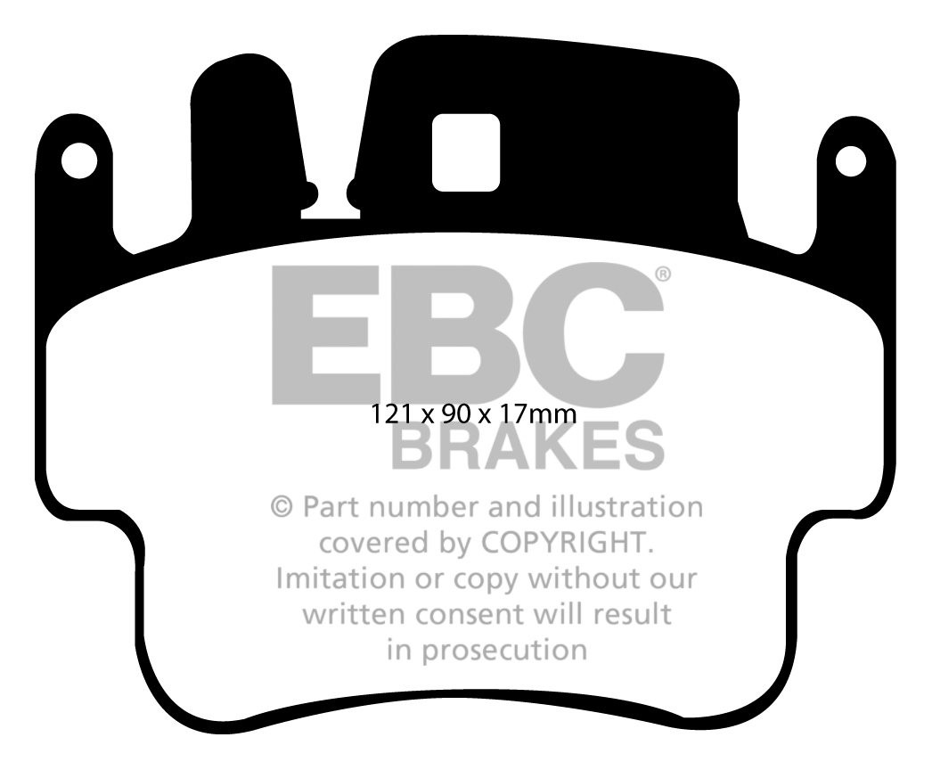 EBC Brakes PORSCHE 911 (996) (Cast Iron Disc Only) 3.4 Carrera 9