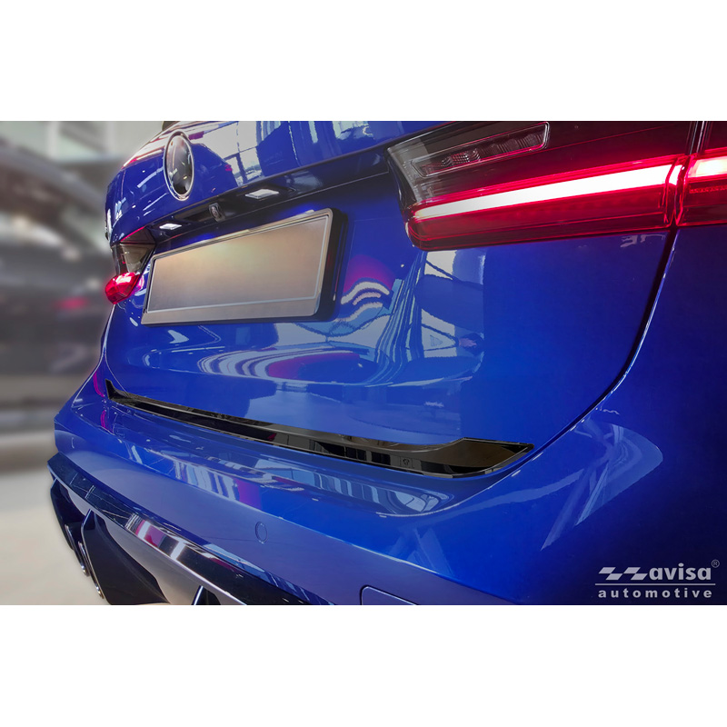 Avisa Black Chrome Stainless Steel Tailgate Trim  BMW 3-Series Touring (G21) M-Sport Facelift 2022-