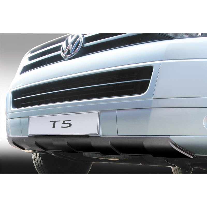 RGM Front spoiler 'Skid-Plate'  Volkswagen Transporter T5 Facelift 2010-2015 - Black (ABS)