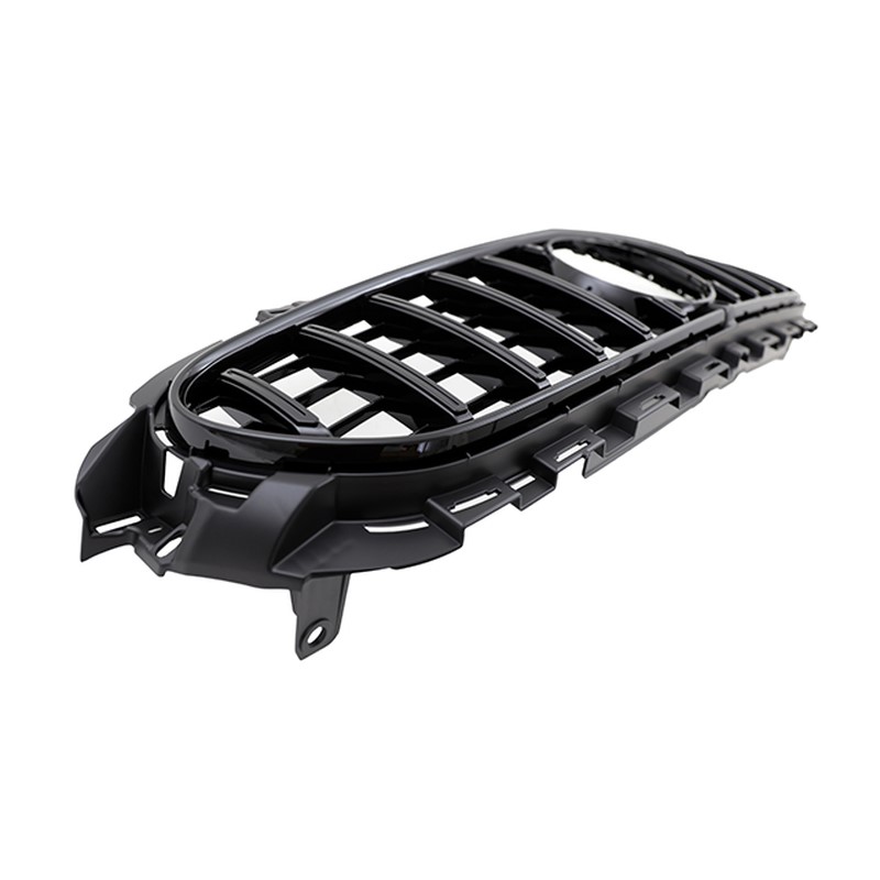 Grill passend voor Mercedes Benz E-Class W213 S213 C238 (2020+) GT-R Panamericana Design Zwart