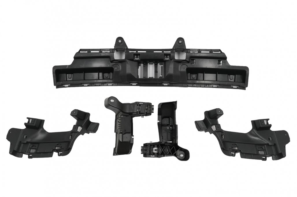 Diffuser passend voor Mercedes GLC X253 (2020-..) Facelift GLC63 incl. Uitlaat Stukken