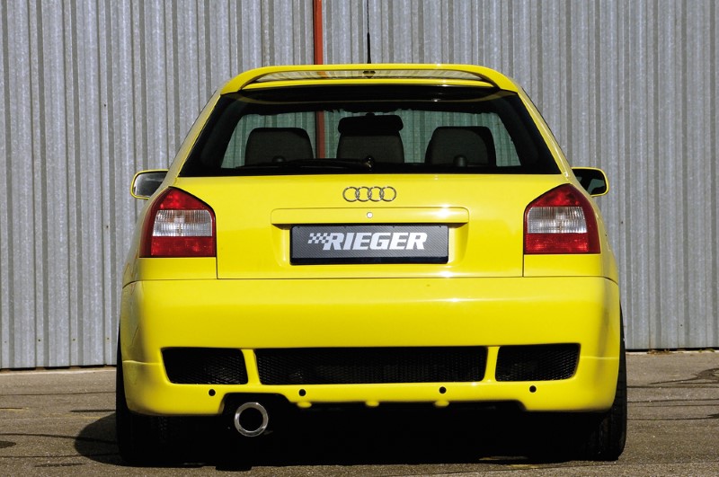 Rearbumper Audi S3 met PDC ABS Rieger