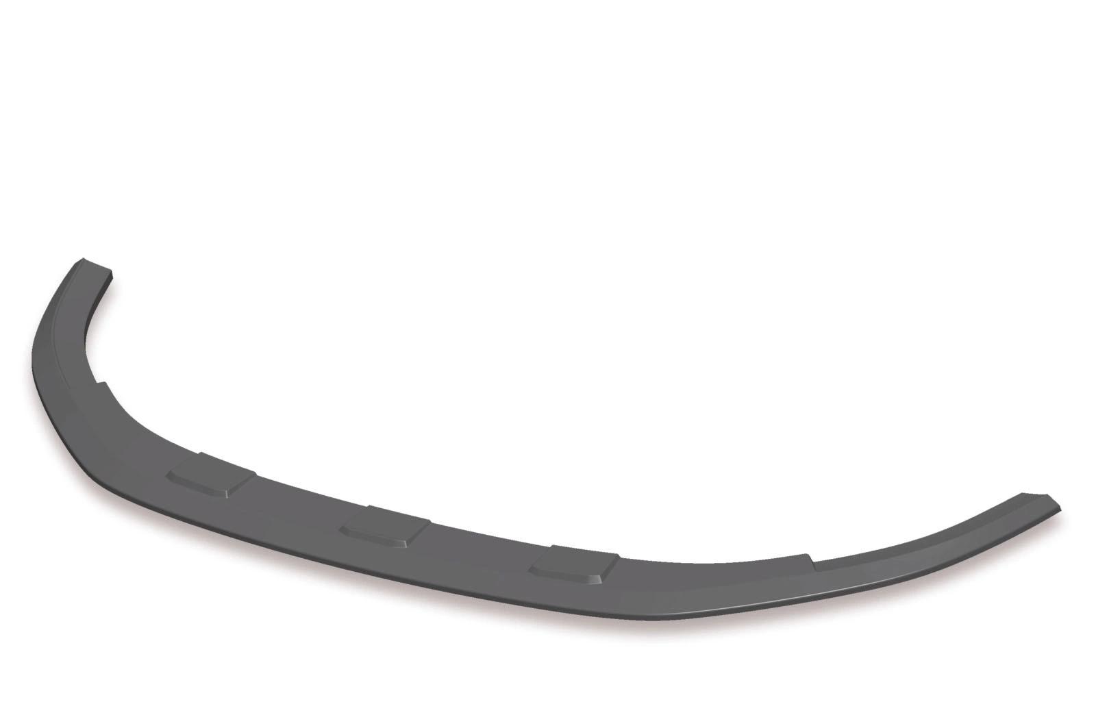 Voorspoiler passend voor VW Golf 6 GTI/GTD Glans Zwart – 2008–2012