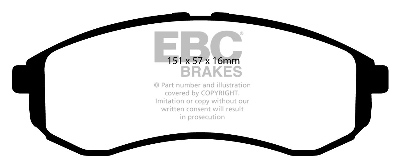 EBC Brakes MITSUBISHI BEDRIJFSWAGEN L 200 3.0 (K76) 2001-2005 Re