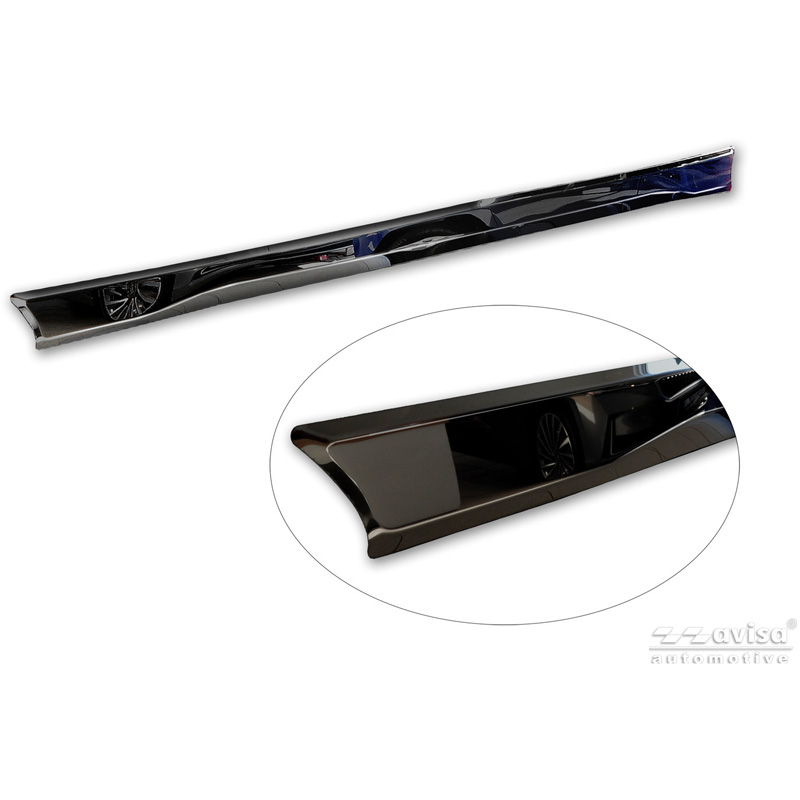 Avisa Black Chrome Stainless Steel Tailgate Trim  Skoda Elroq 2025-