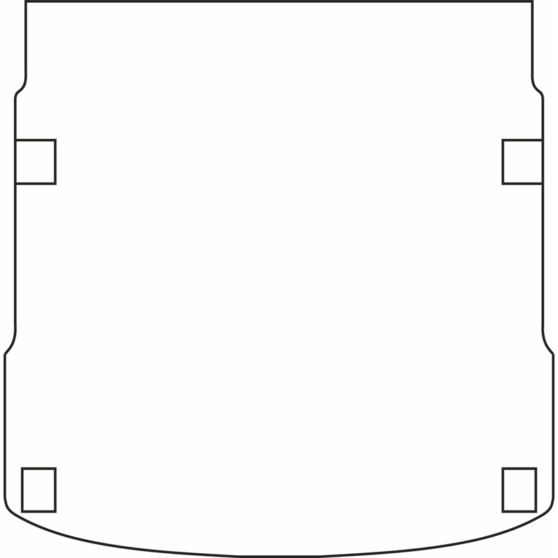 Velour Trunk mat  Audi E-Tron 2018-