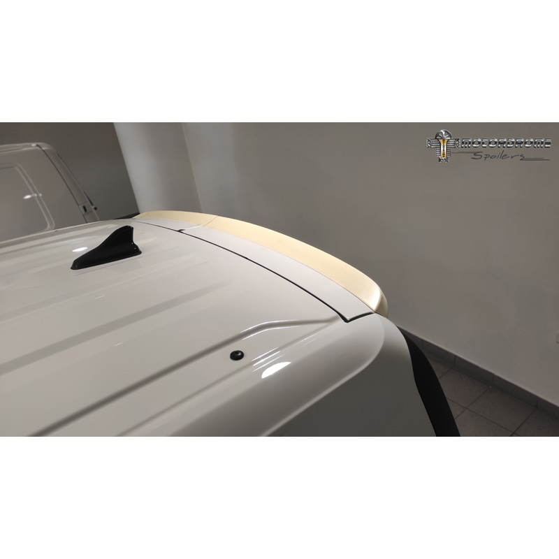 Roof spoiler  Volkswagen Caddy V Box/MPV 2020- (with 2 barn doors) (PU)