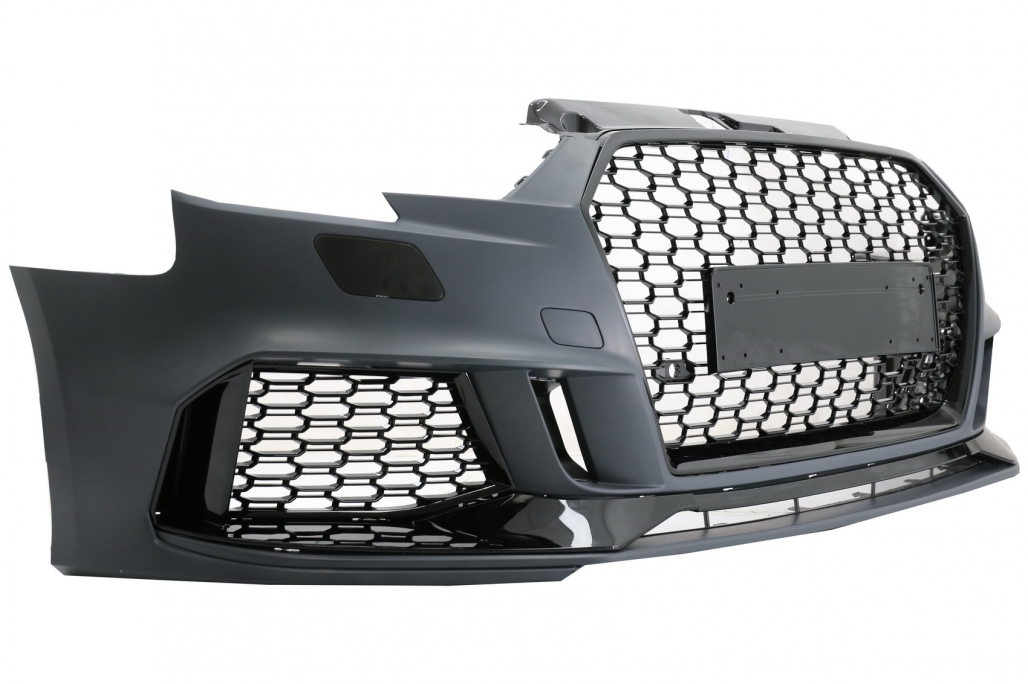 Voorbumper passend voor Audi A3 8V 2015-2018 RS3-Look Hatchback & Sportback PDC