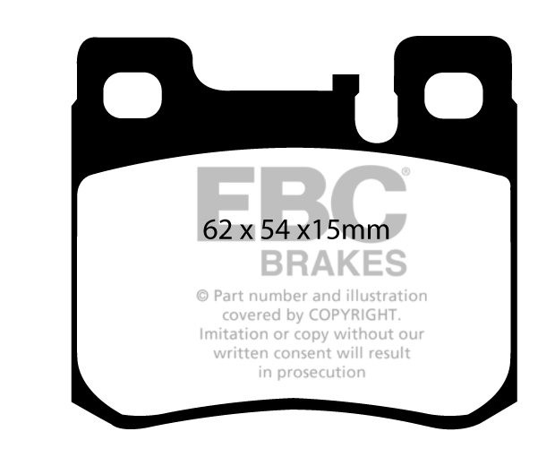EBC Brakes MERCEDES E-Class (W124) E280 Sedan (ASR) 93-95 Remblo