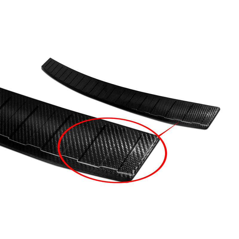 Real 3D Carbon Rear bumper protector  Hyundai Tucson Facelift 2018-
