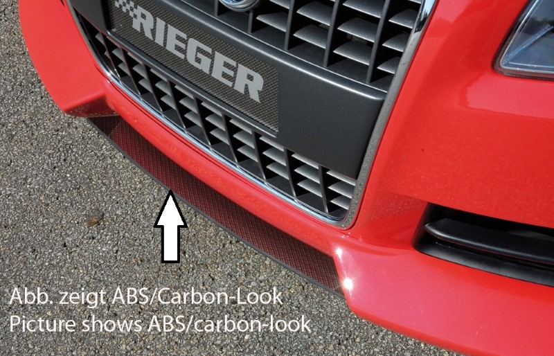 Spoilerzwaard voor Spoilerlip met/without 3 extra air-intakes Au