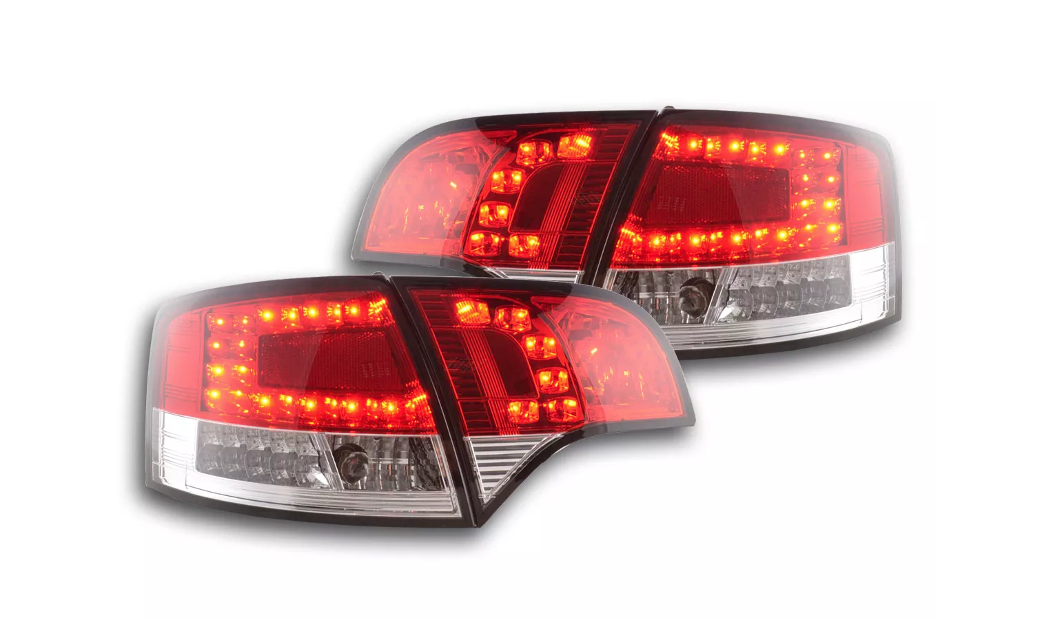 Taillights Audi A4 8E B7 05-08 Avant LED Red/White