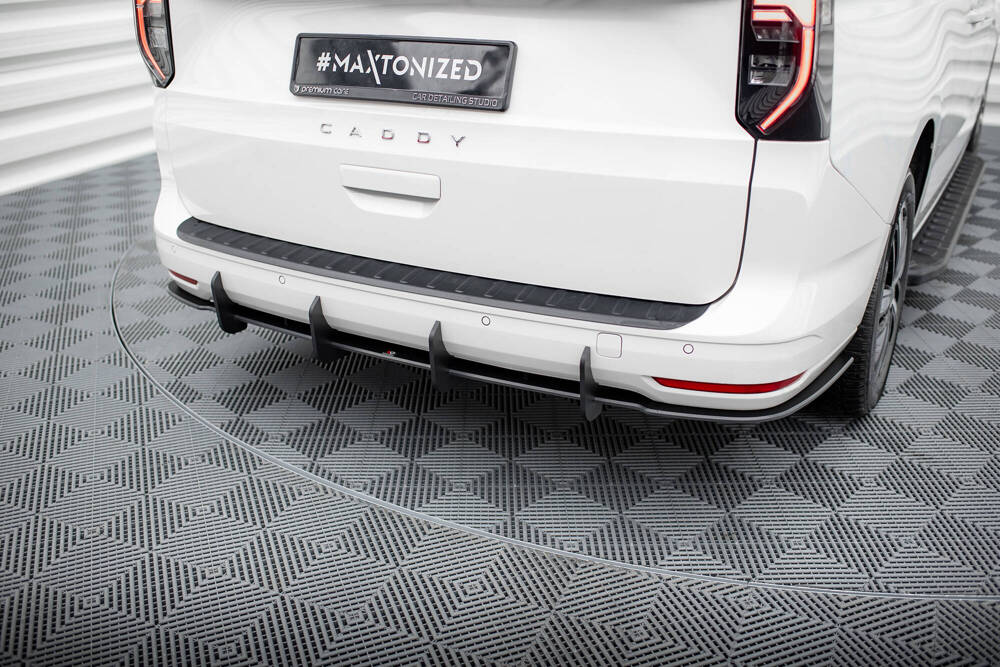 Diffuser passend voor VW Caddy MK5 Maxton  Zwart