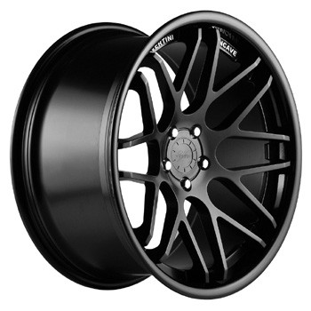 VERTINI MAGIC CONCAVE INOX MATT BLACK 9,5x19 5x114