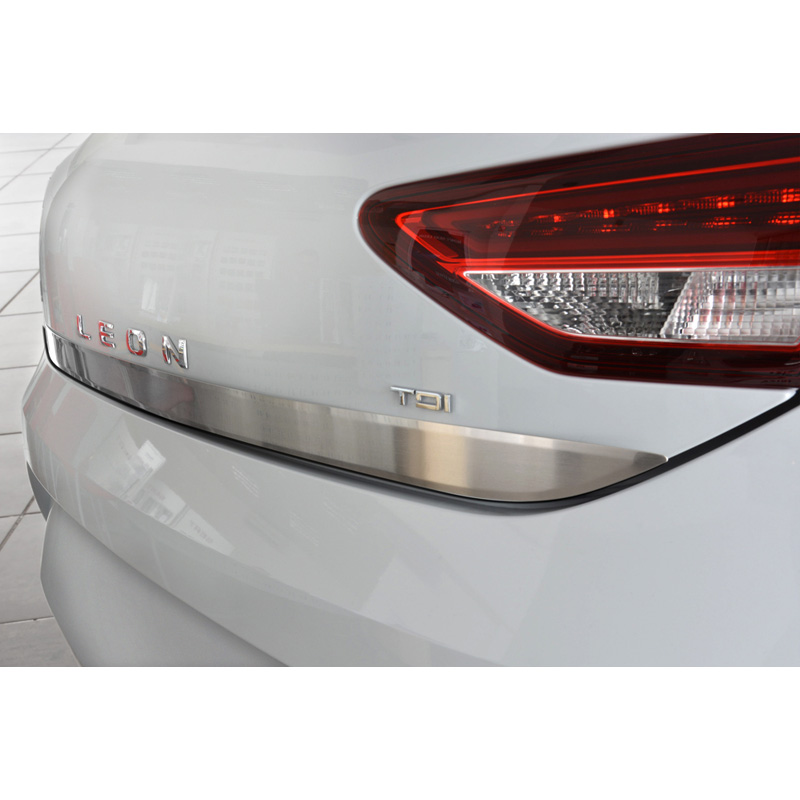 Stainless Steel trunk strap list  Seat Leon (5F) HB 5-doors 2013-2020
