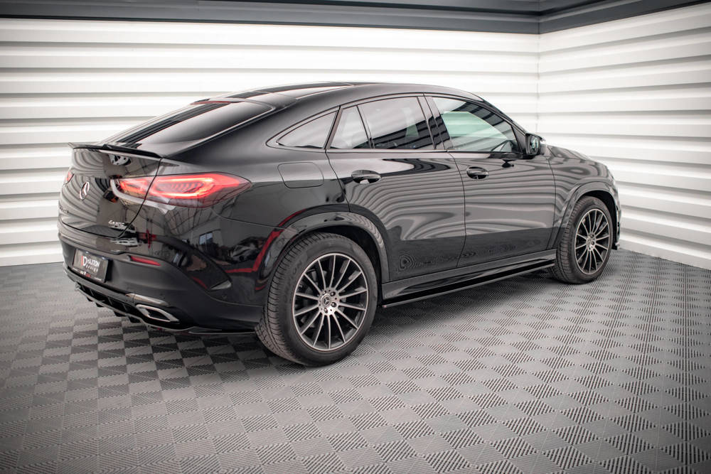 Zijskirts passend voor Mercedes GLE C167 AMG Pakket Coupe / SUV Maxton Glans Zwart