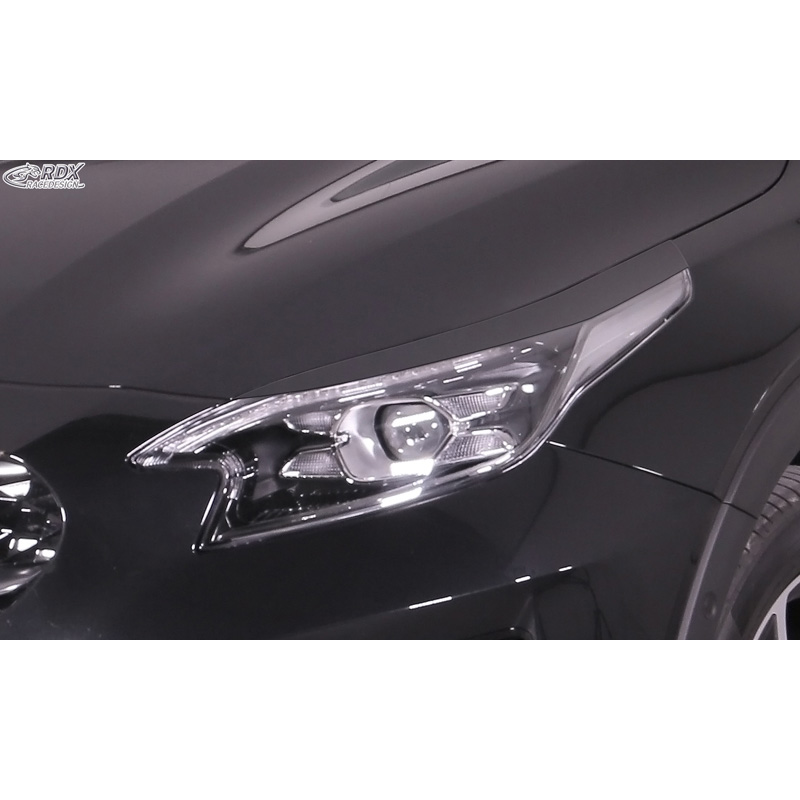 Head light spoilers  Kia XCeed (CD) 2019- (ABS)