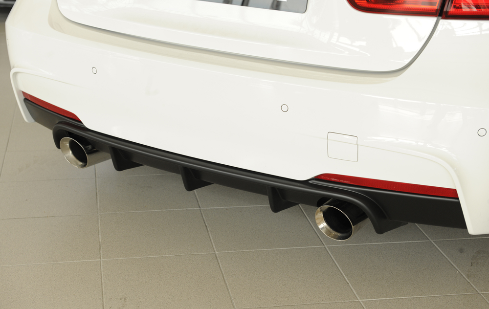 Achter Diffuser passend voor BMW 335i/340i F30/F31 2012-... ongespoten Rieger