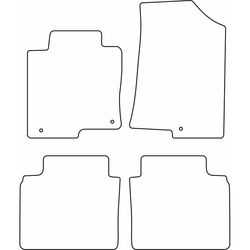 Set car mats  Kia Optima 2016-